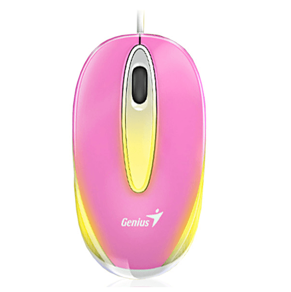 Mouse Genius DX-Mini Optico Rosado N/P: 31010025403 - PC Mania