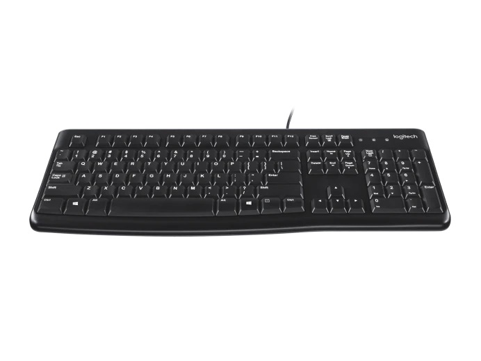 Teclado Logitech K120 USB Negro Español N/P: 920-004422 - PC Mania