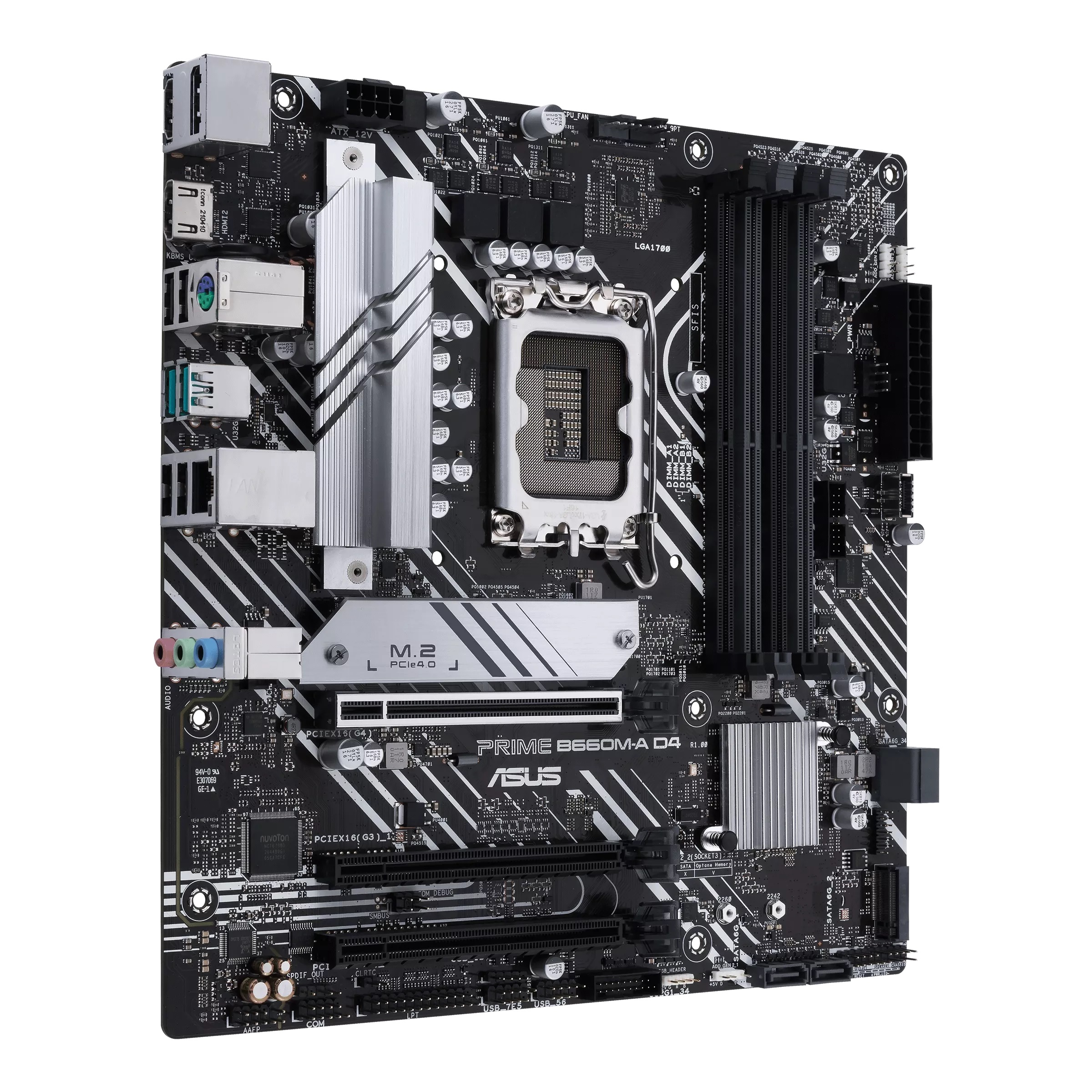 Tarjeta Madre ASUS B660M-A D4 LGA1700 N/P: PRIMEB660MAD4 - PC Mania