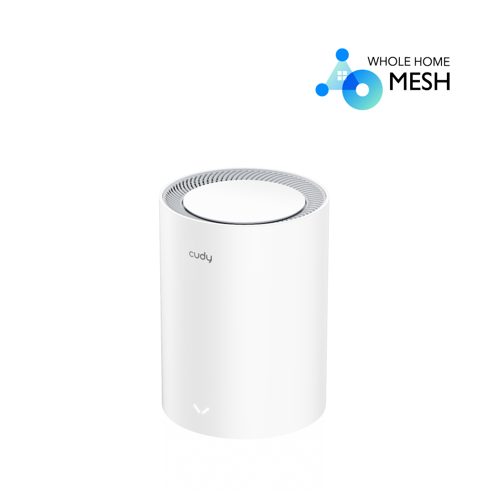 Sistema WiFi 6 en Malla Cudy AX1800 Mbps 10/100/1000 Mod. M1800 (1 PACK) - PC Mania