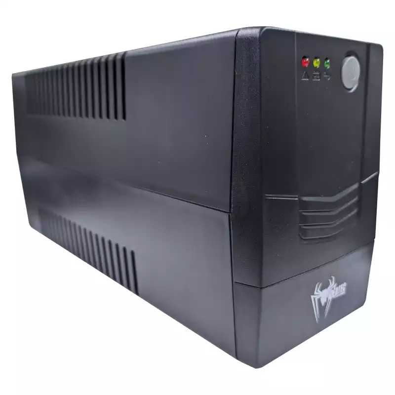 UPS Spidertec 1000VA/480W/120V/AVR/8 Tomas Mod. ST-U1000B - PC Mania