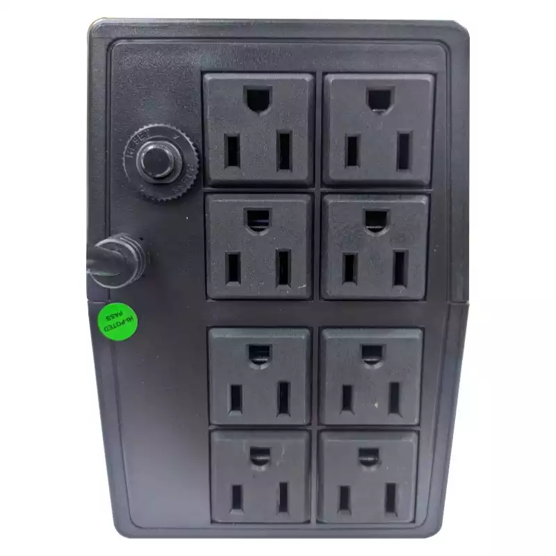 UPS Spidertec 1000VA/480W/120V/AVR/8 Tomas Mod. ST-U1000B - PC Mania