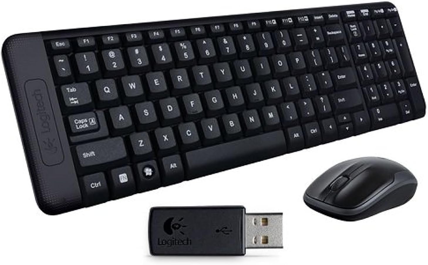 Kit de Teclado y Mouse Logitech Inalámbrico MK220 Negro N/P: 920-004430 - PC Mania