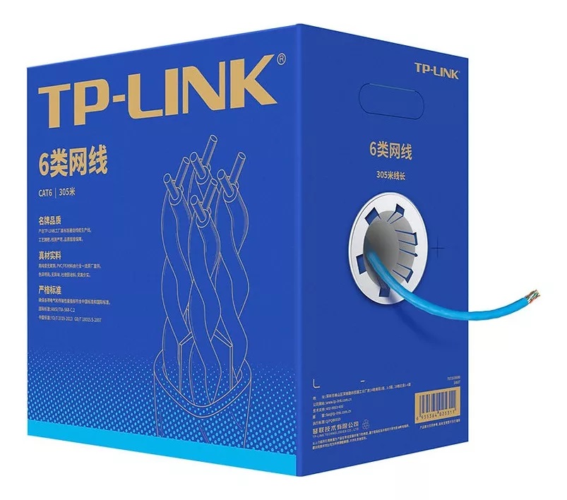 Bobina de Cable UTP CAT6 TP-Link Mod. TL-EC6-305 - PC Mania
