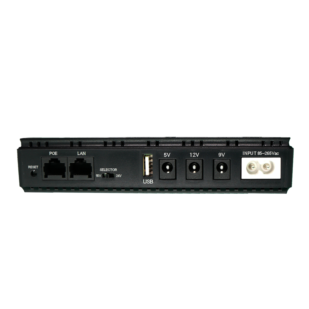 Mini UPS Spidertec 10400mAH PoE Router-Módem-DVR Mod. DC1048P - PC Mania