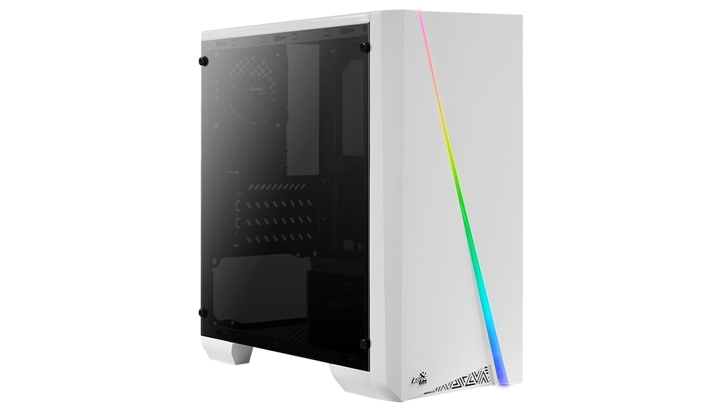 Case AeroCool Cylon Mini Torre Blanco RGB / 1 Fan - PC Mania