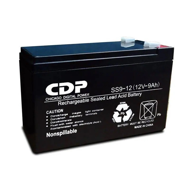 Batería CDP 12Volt. 9Ah para UPS N/P: SLB12-9 - PC Mania