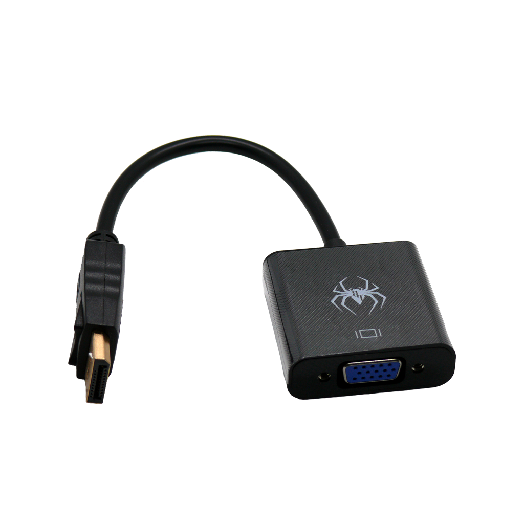 Adaptador Spidertec DisplayPort a VGA N/P: SPI-A4 - PC Mania