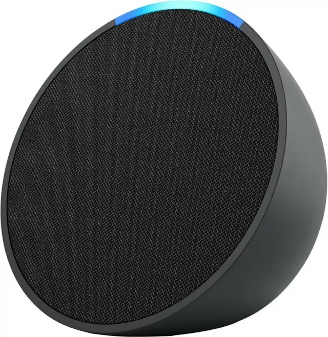 Amazon Echo Pop Asistente Virtual Alexa Negro Mod: C2H4R9 - PC Mania
