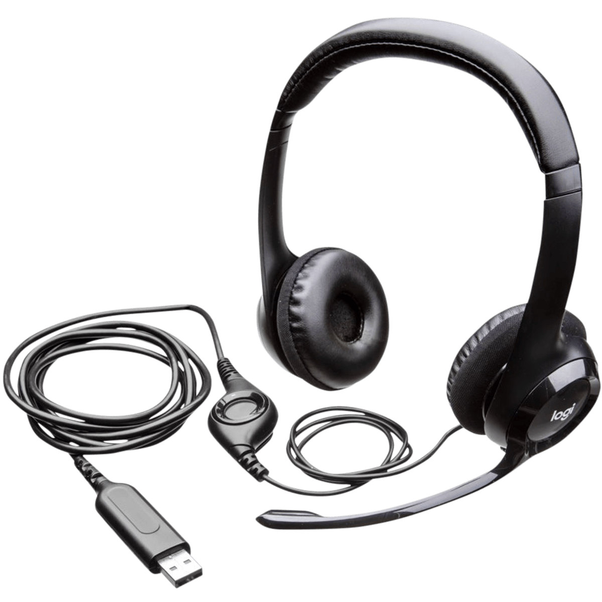Audífonos con Micrófono Logitech H390 USB N/P: 981-000014 - PC Mania