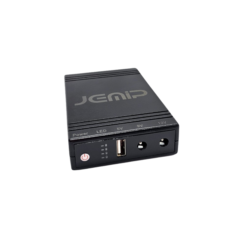Mini UPS JEMIP SAMU-1058 Negro 10400mAh / 38.48w N/P: JP-1058 BK - PC Mania