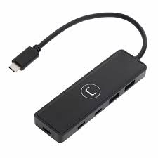 HUB Unno Tekno 4 Puertos USB C a 2XUSB A 3.0 + 2XUSB C 3.0 N/P: HB1012BK - PC Mania
