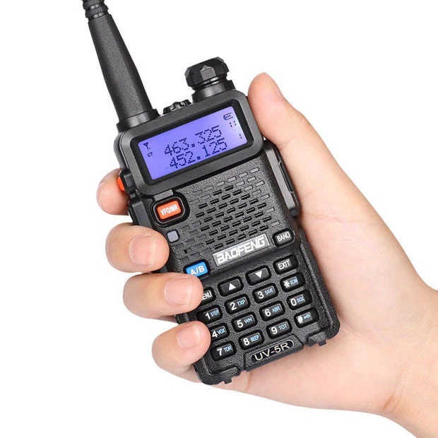 Radio Baofeng Analogico Pantalla LCD UHF/VHF Doble Banda Transceive 13.32W N/P: UV-5R - PC Mania