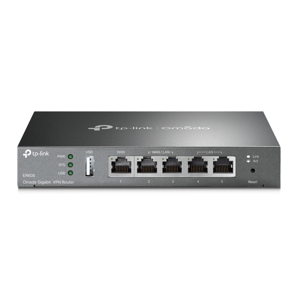 Router VPN SafeStream Gigabit Multi-WAN TP-Link Mod: TL-ER605 - PC Mania