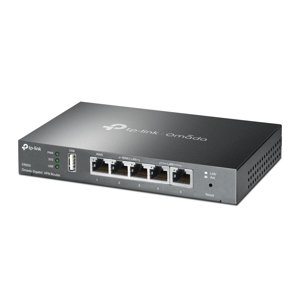 Router VPN SafeStream Gigabit Multi-WAN TP-Link Mod: TL-ER605 - PC Mania