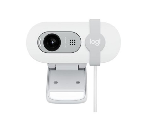 Cámara WEBCAM Logitech Brio 100 Blanca N/P: 960-001615 - PC Mania