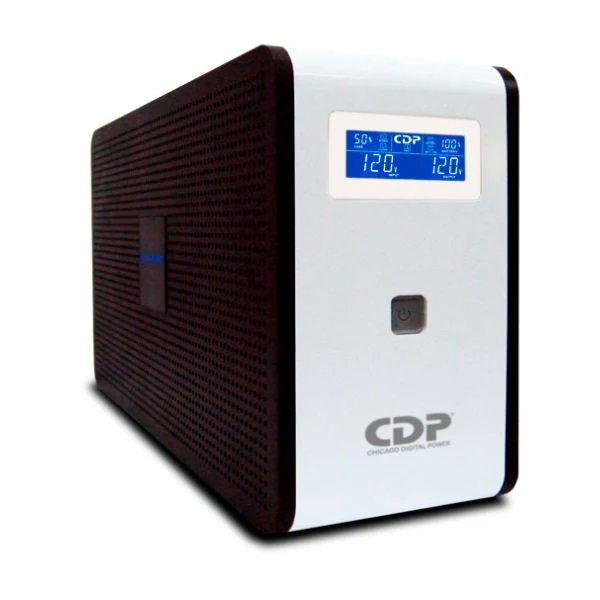 UPS CDP Smart1510 1500VA/900W/120V/LCD/AVR/RJ-45 10 Tomas Mod. R-SMART1510 - PC Mania