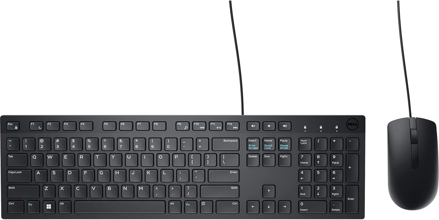 Kit Teclado y Mouse Dell Español USB P/N: KM300C-LTN - PC Mania