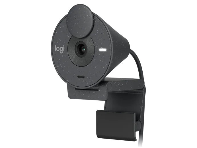 Cámara WEBCAM Logitech Brio 300 Grafito N/P: 960-001413 - PC Mania