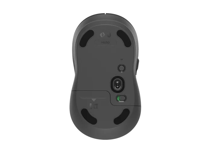 Mouse Logitech Inalámbrico M650 Gris Oscuro N/P: 910-006250 - PC Mania