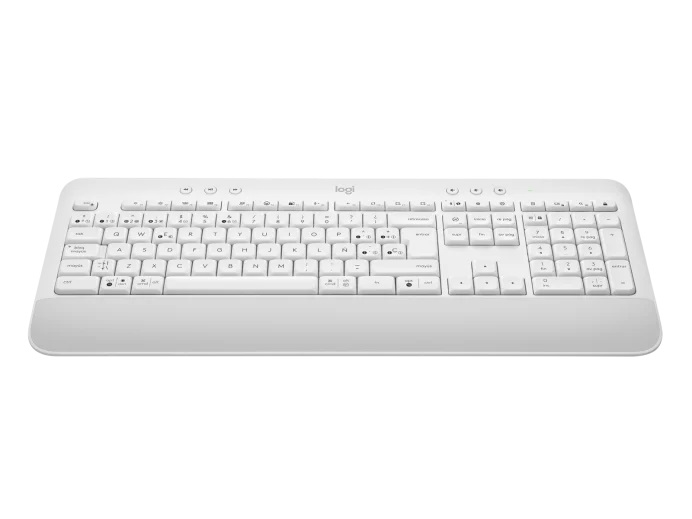 Teclado Logitech Inalámbrico Signature K650 USB Blanco Español N/P: 920-010964 - PC Mania