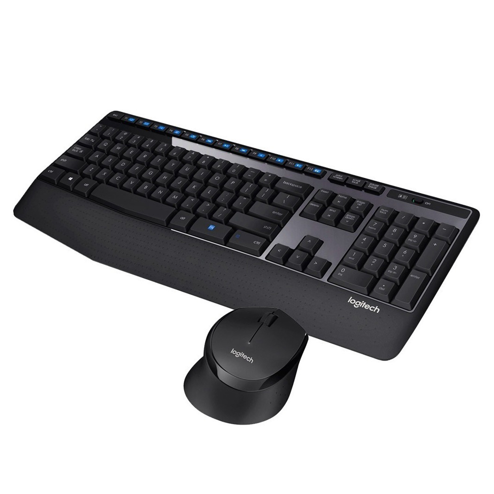 Kit de Teclado y Mouse Logitech Inalámbrico Comfort MK345 Negro N/P: 920-007820 - PC Mania