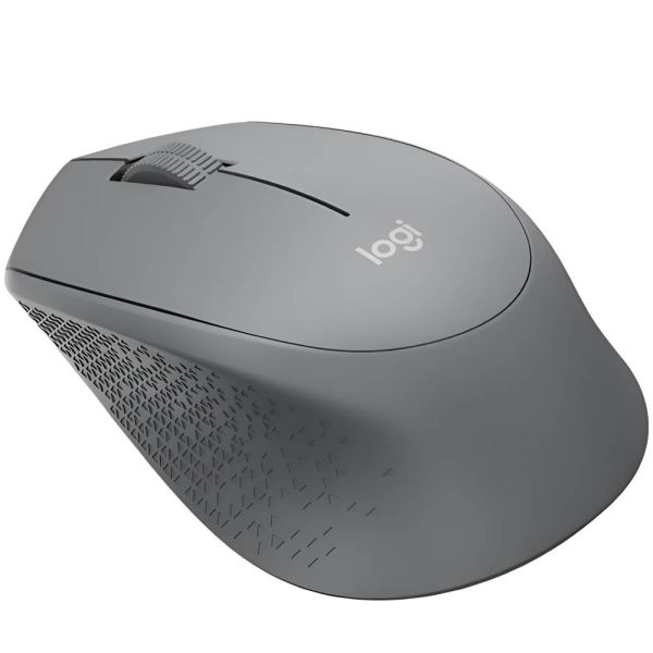 Mouse Logitech Inalámbrico M280 Comfort Plus Gris N/P: 910-004285 - PC Mania