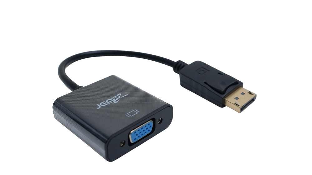 Adaptador Jemip DisplayPort a VGA N/P: JP-DP/VGA - PC Mania