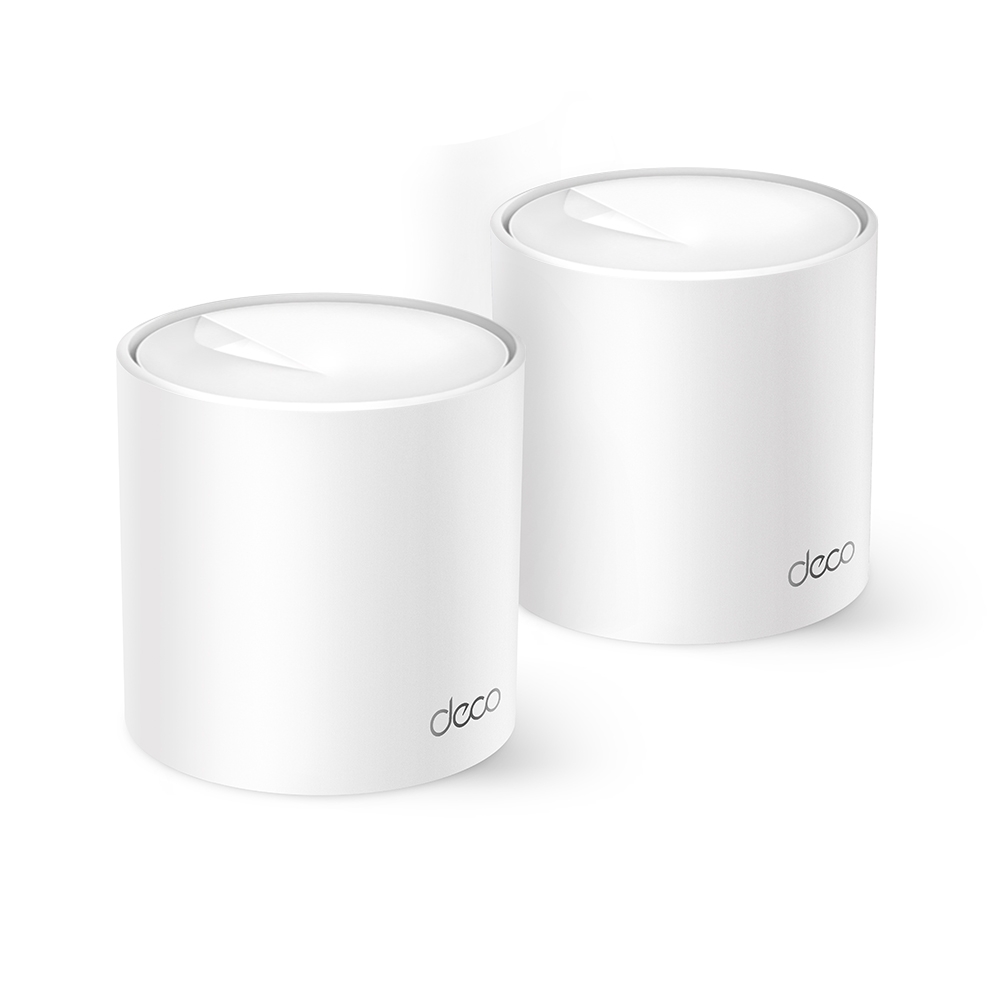 Router TP-Link Mesh WiFi 6 AX1500 Gigabit 2.5 Mod. DECO X10 (2 PACK) - PC Mania