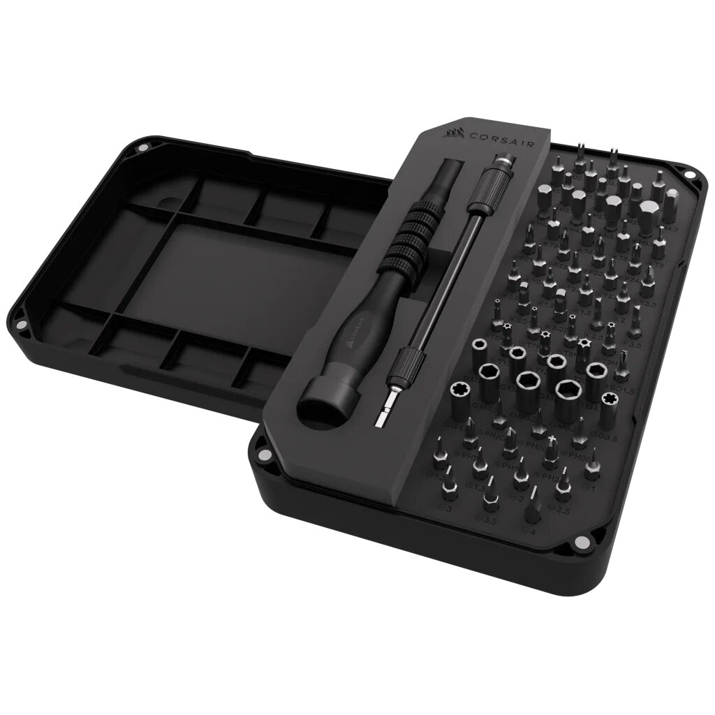 Kit de Herramientas Corsair 65 puntas Imantadas Mod: CC-9310003-WW-DS - PC Mania