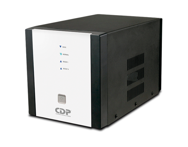 Regulador de Voltaje CDP 8 Tomas 120V/3000VA/1500W N/P: R-AVR3008 - PC Mania
