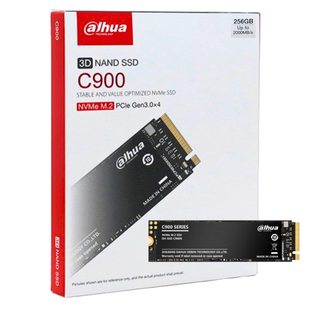 Disco de Estado Solido SSD Dahua NVME M.2 PCIE 256GB N/P: DHI-SSD-C900N256G - PC Mania