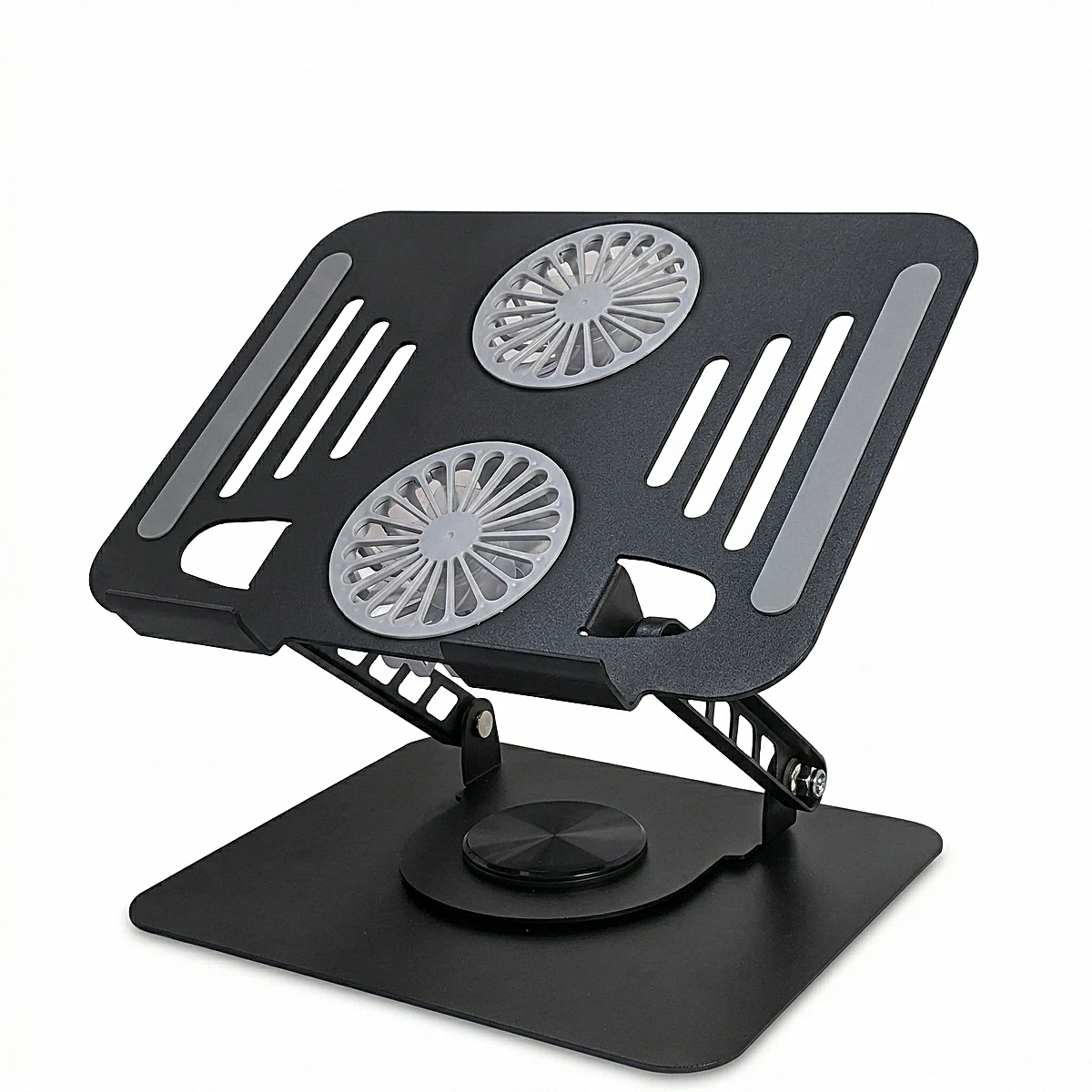Base para Portátil Ergonómica 360° con Doble Disipador N/P: K286 - PC Mania