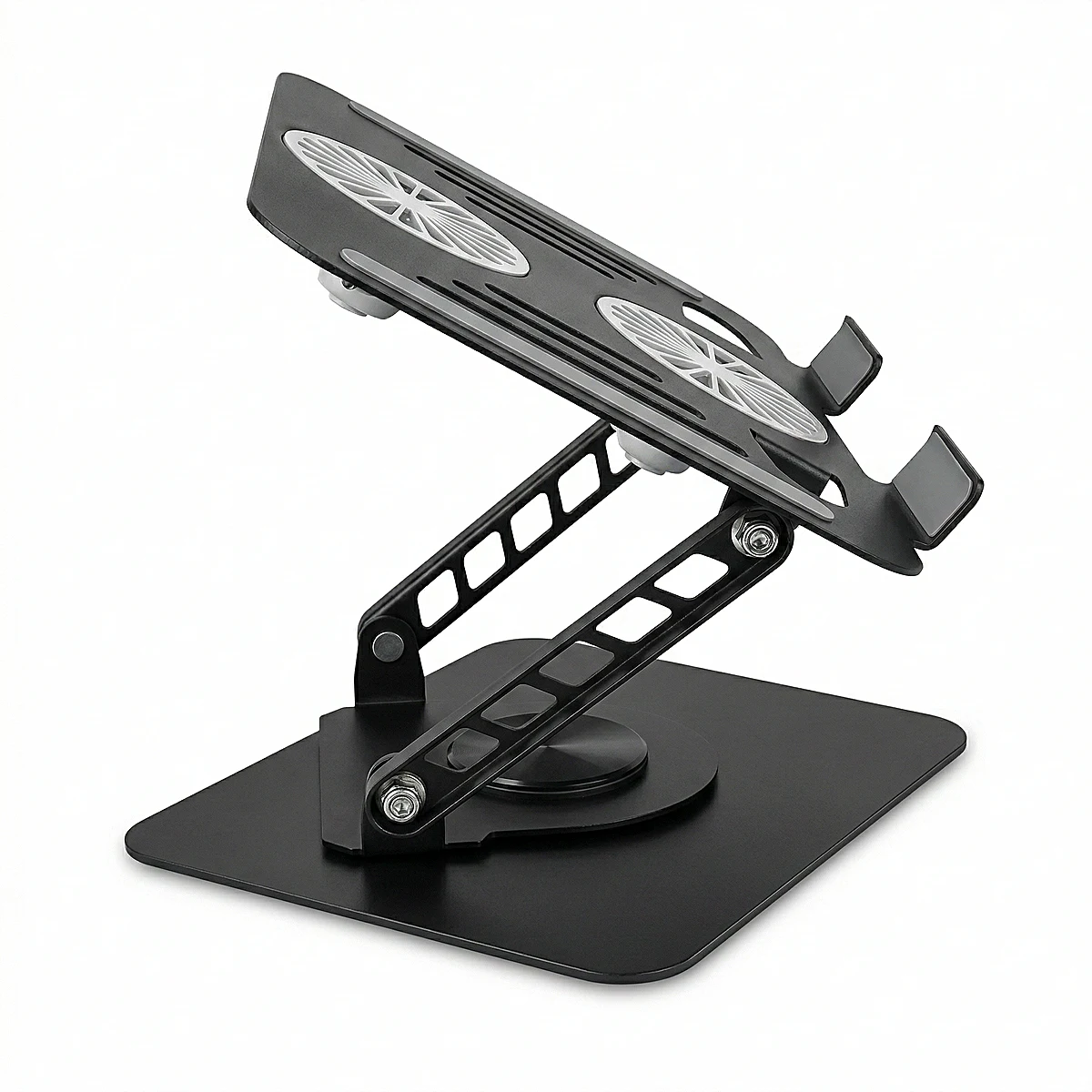 Base para Portátil Ergonómica 360° con Doble Disipador N/P: K286 - PC Mania