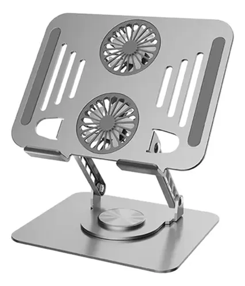 Base para Portátil Ergonómica 360° con Doble Disipador N/P: K286 - PC Mania