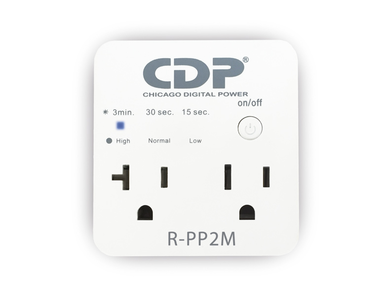 Protector de Electrodomésticos CDP 2 Tomas 120V/500W Blanco N/P: R-PP2 - PC Mania