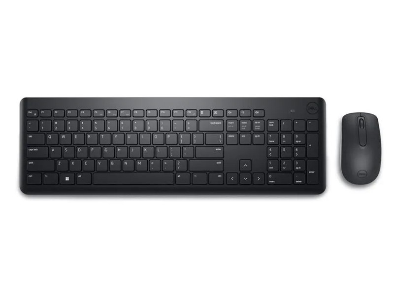 Kit de Teclado y Mouse Dell Inalámbrico USB Negro Español N/P: KM3322W - PC Mania