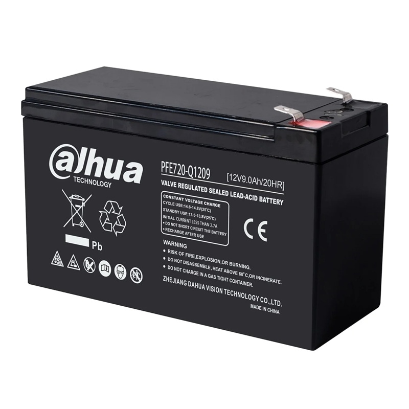 Batería Dahua 12Volt. 9Ah para UPS N/P: DH-PFE720-Q1209 - PC Mania