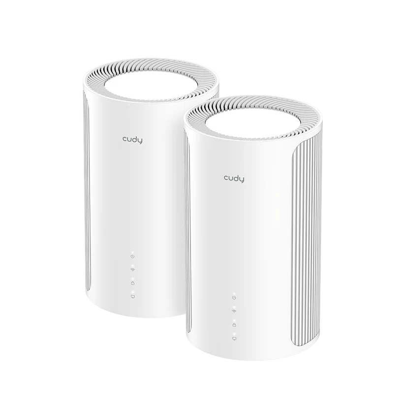 Router WiFi 7 Mesh CUDY BE1100 2.5 Gigabit Mod. M11000 2 PACK - PC Mania
