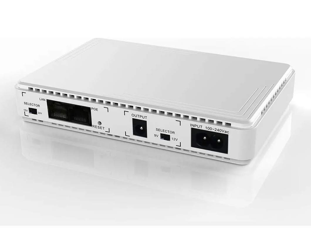 Mini UPS Spidertec 8800mAh/21W/5V-9V-12V/PoE 15V 24V/USB Mod. POE2188L - PC Mania