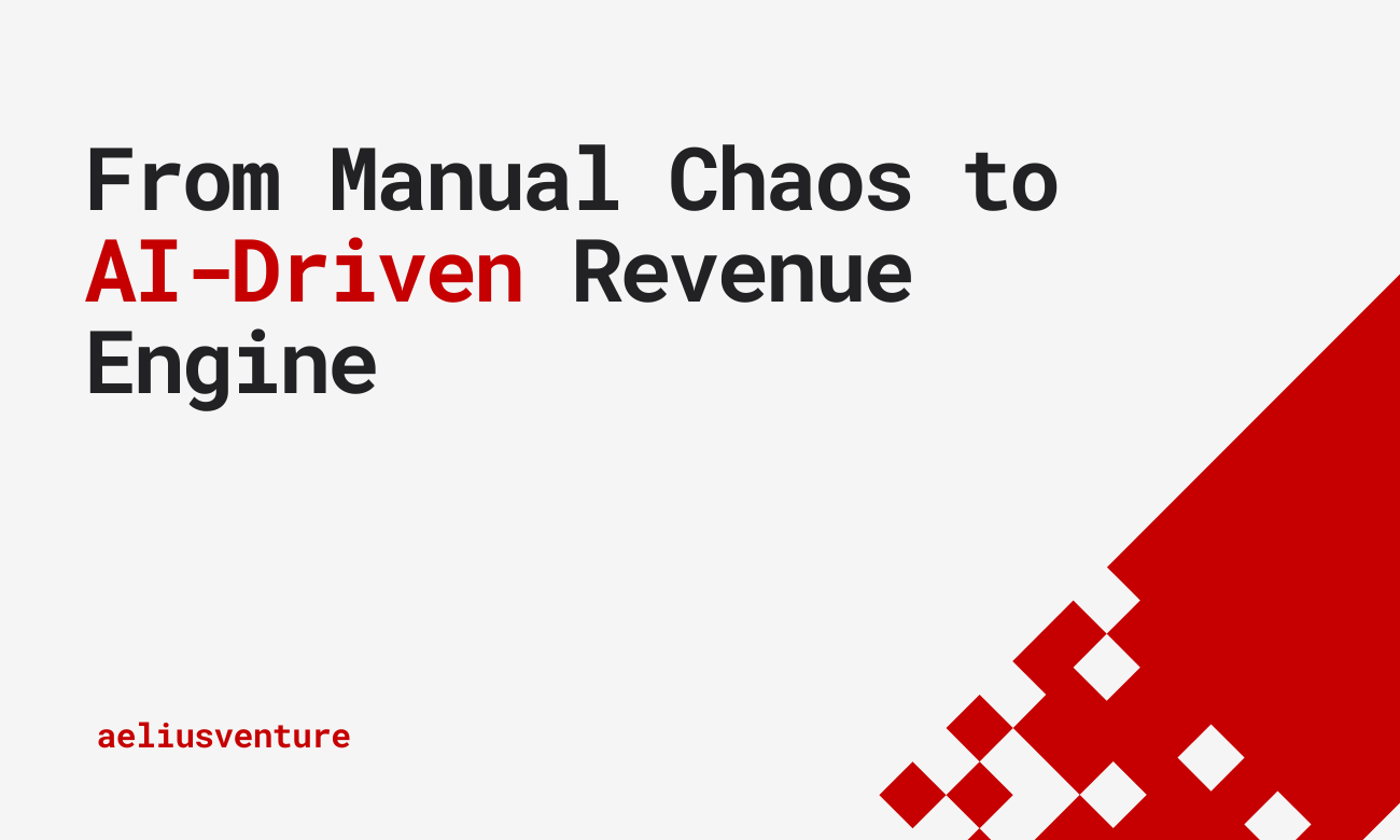 From Manual Chaos to AI-Driven Revenue Engine