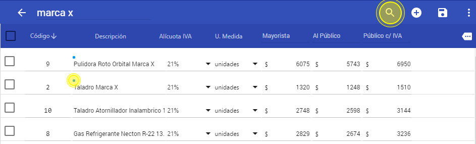 Búsqueda avanada