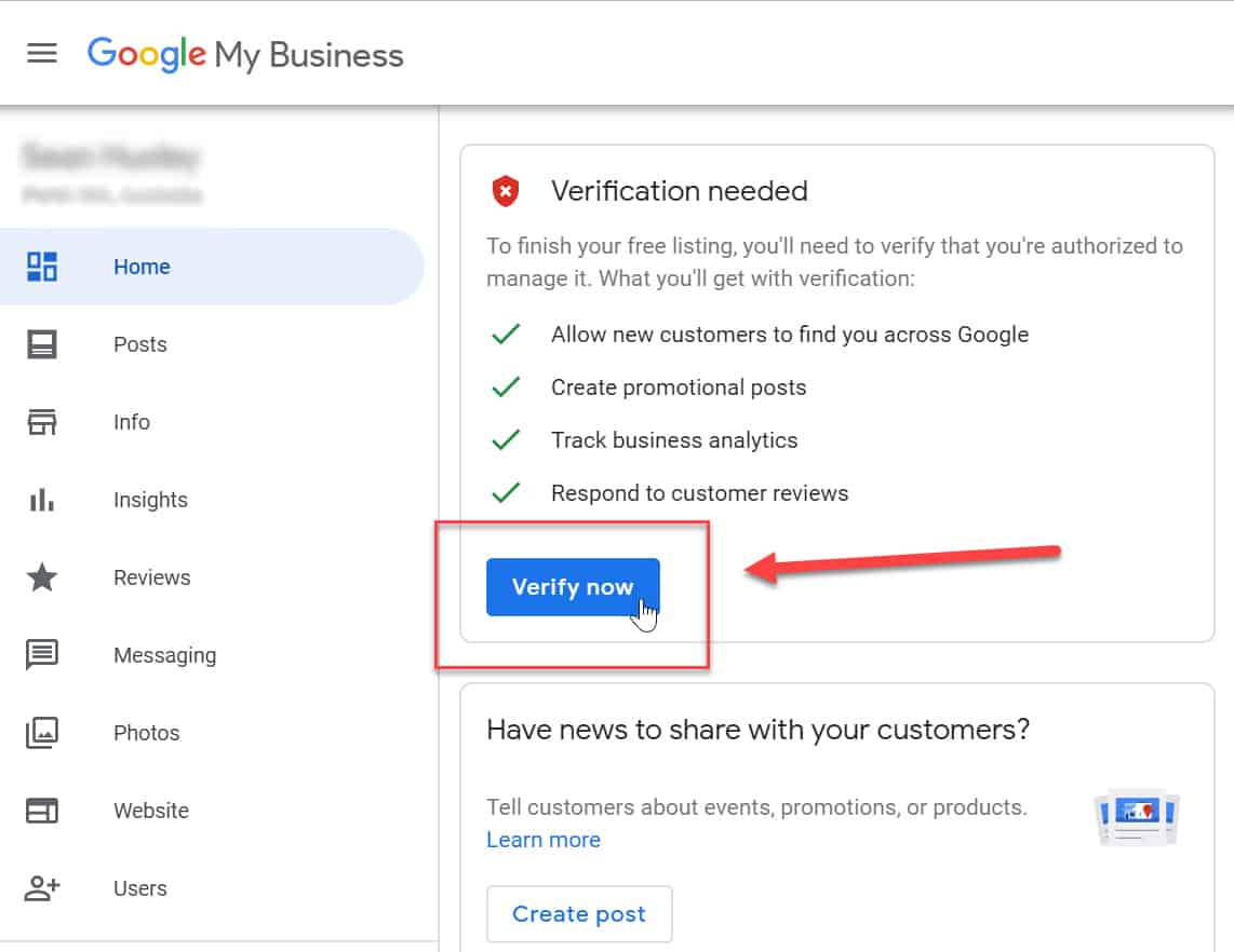 Google My Business Support