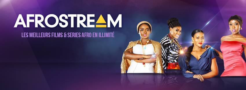 afrostream poster showing 4 black female actresses