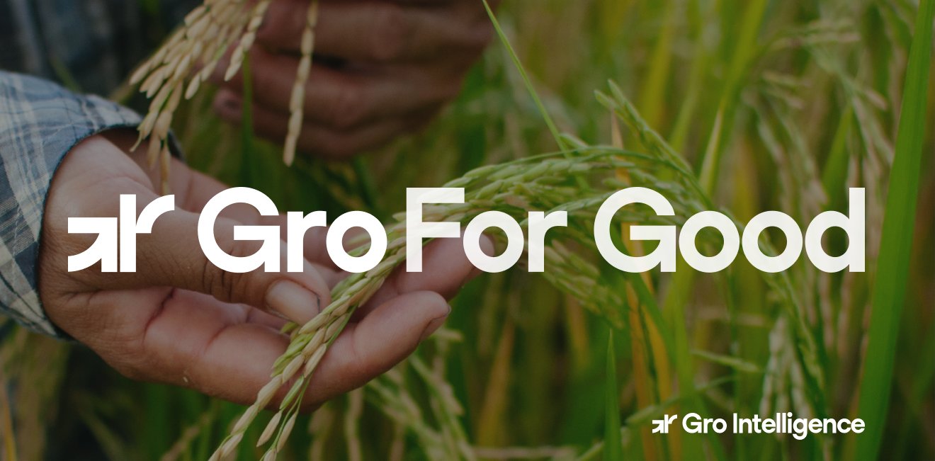 Poster for "Gro For Good" by Gro Intelligence