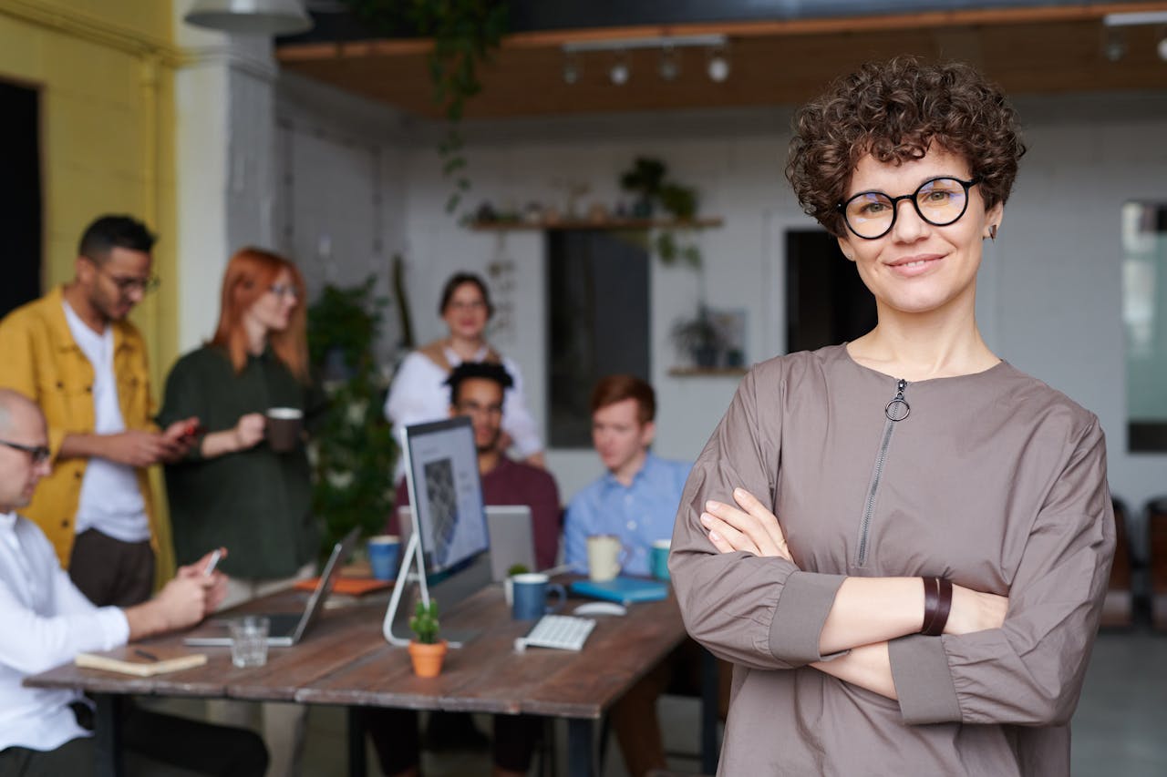 Photo Of Woman Wearing Eyeglasses. Photo by fauxels on pexels.com