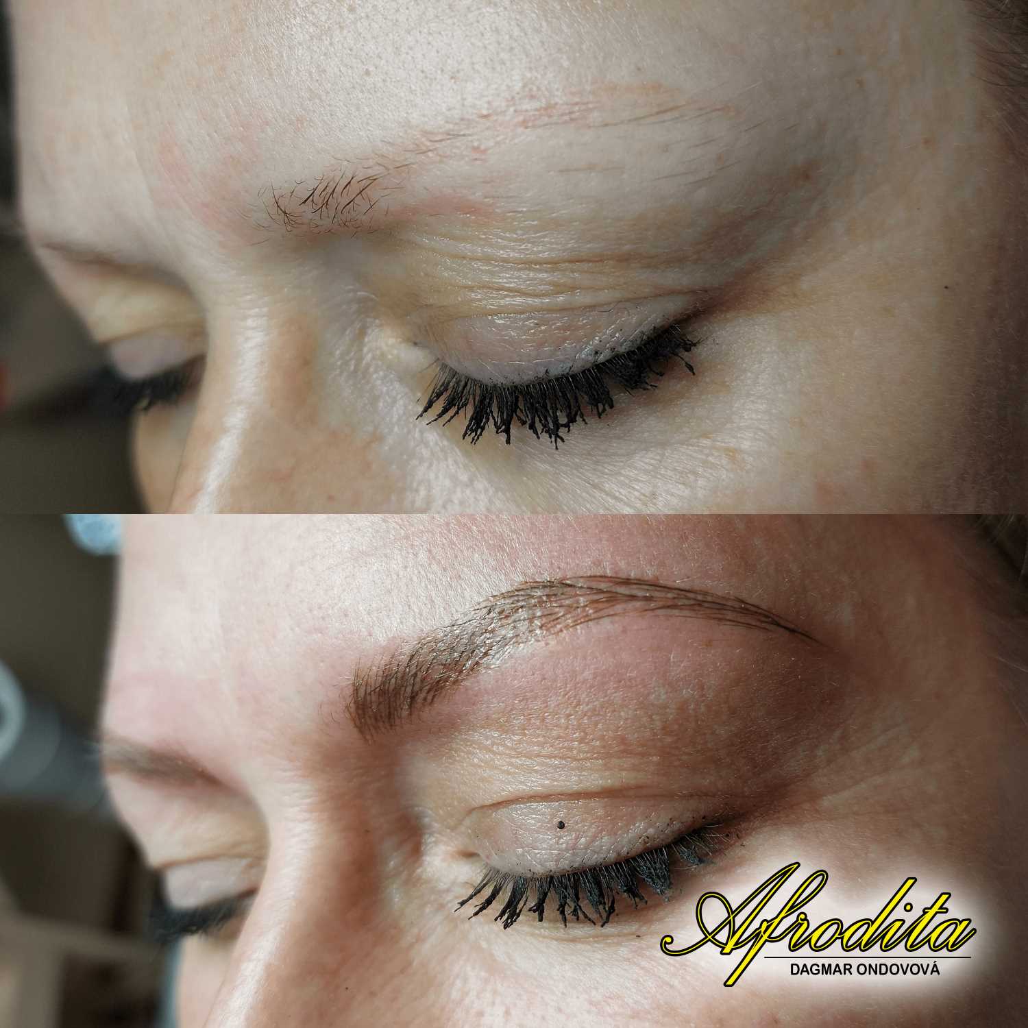 Microblading obočia