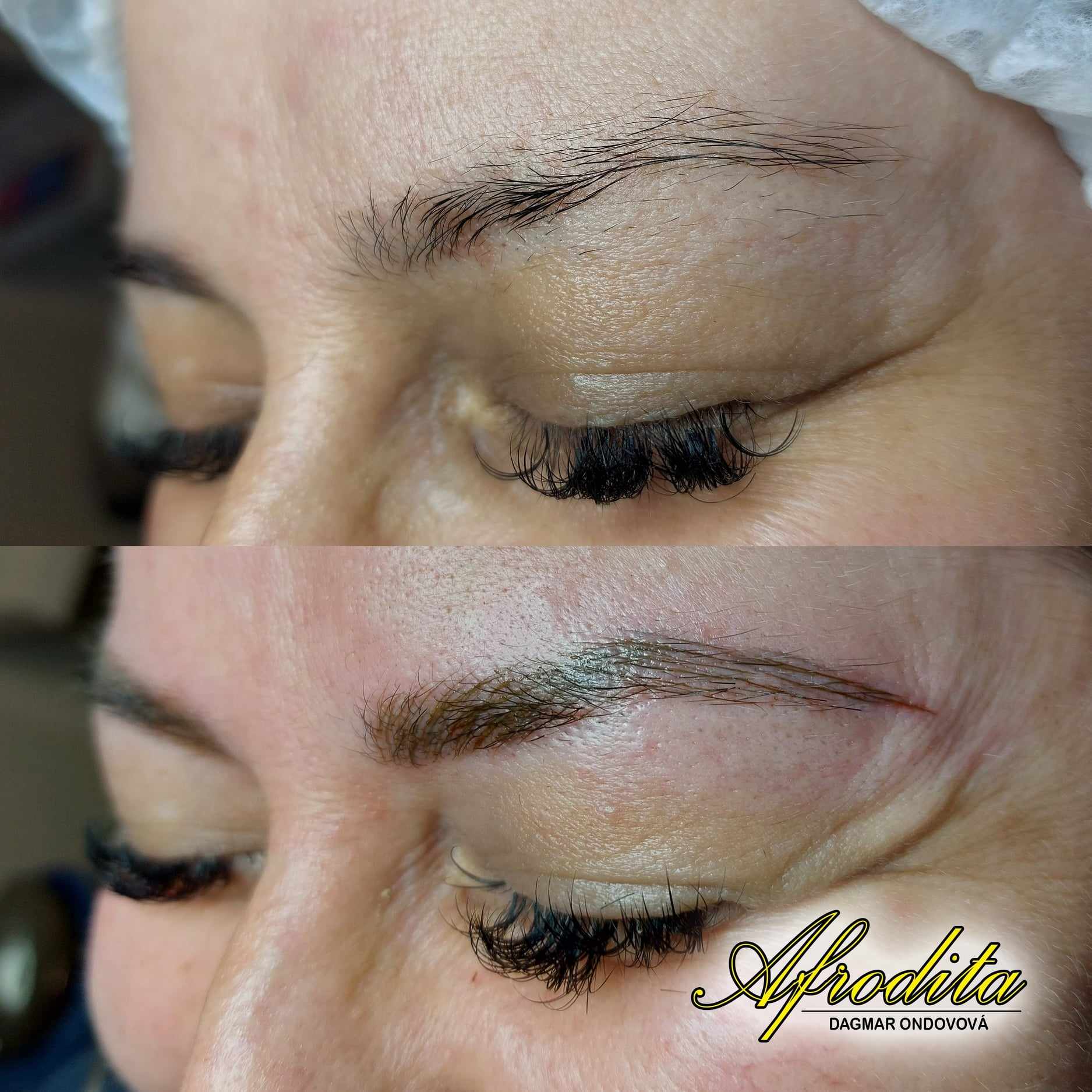 Microblading obočia