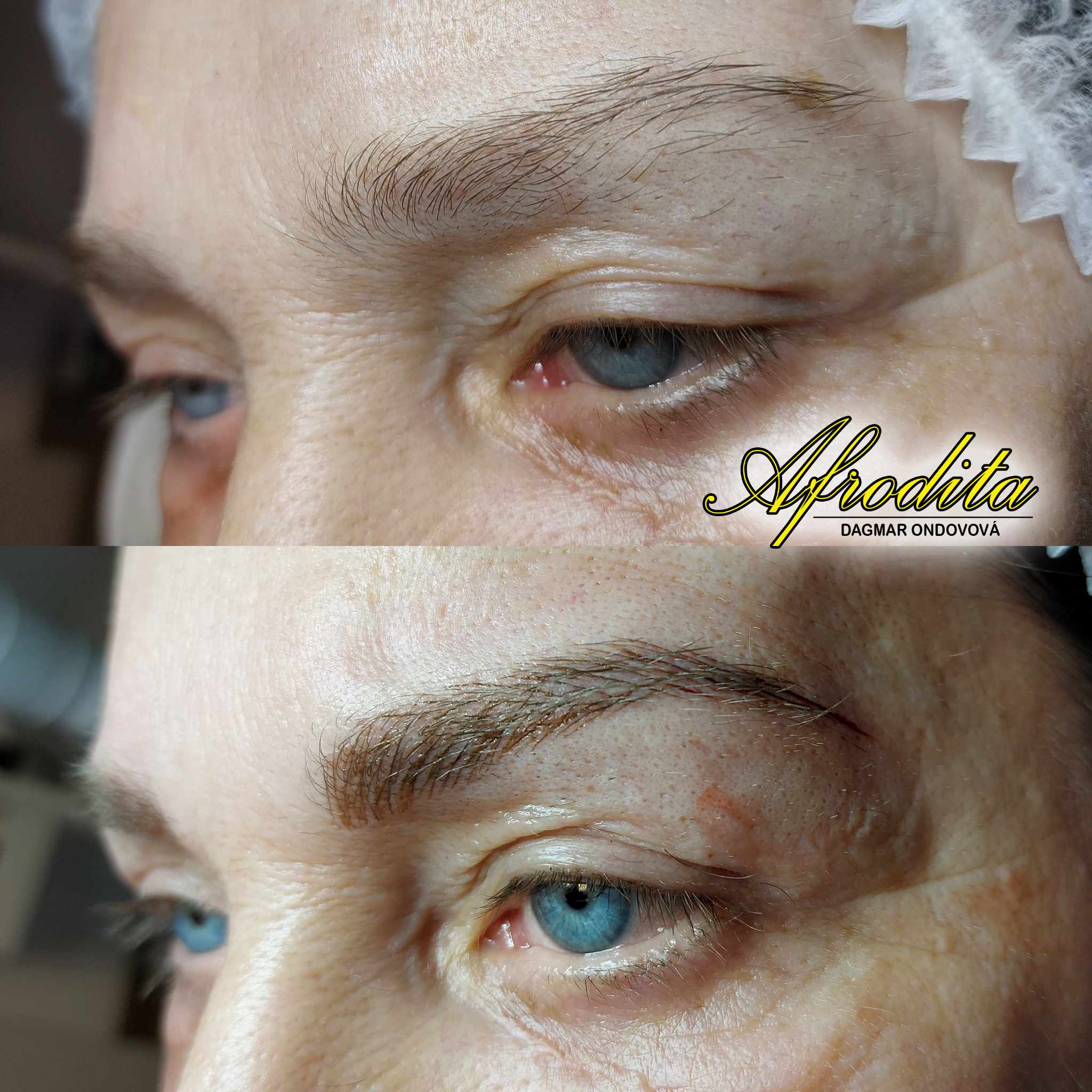 Microblading obočia