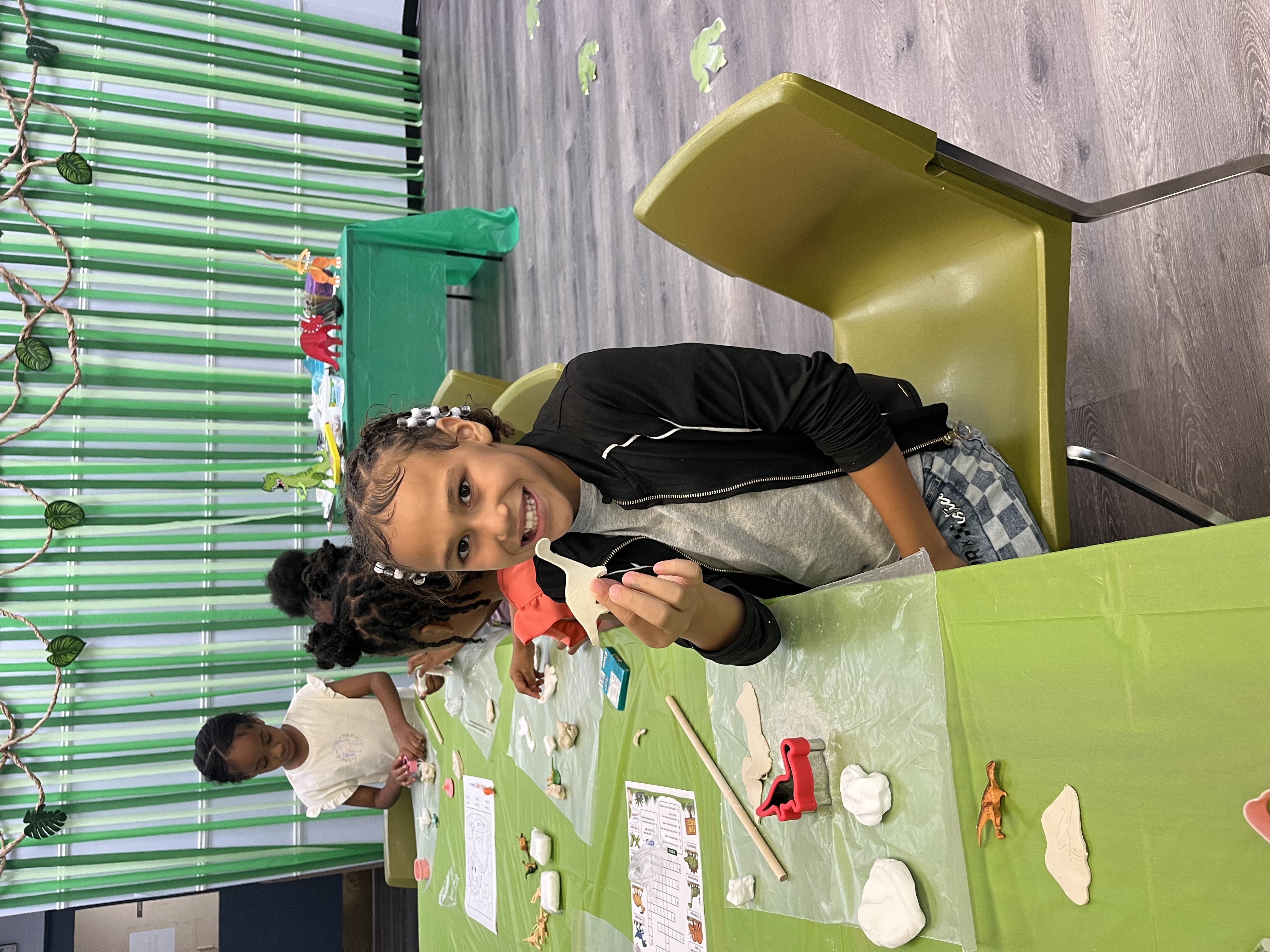 Creating memories, exploring creativity, and learning through hands-on fun at the Newton Library! 🦕🎨📚✨